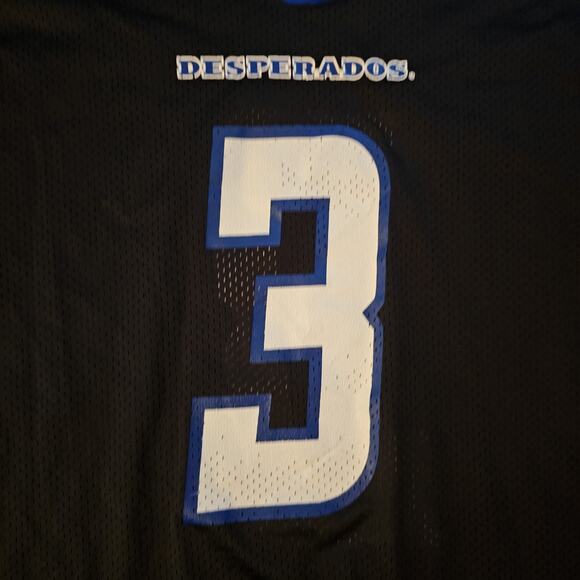 Rare Vintage Dallas Desperadoes Pettis Arena Football Screenprint Jersey XXL - Picture 3 of 6